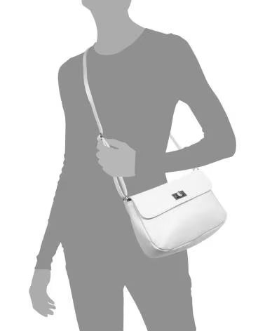 firenze artegiani Arignano bolso bandolera BLANCO