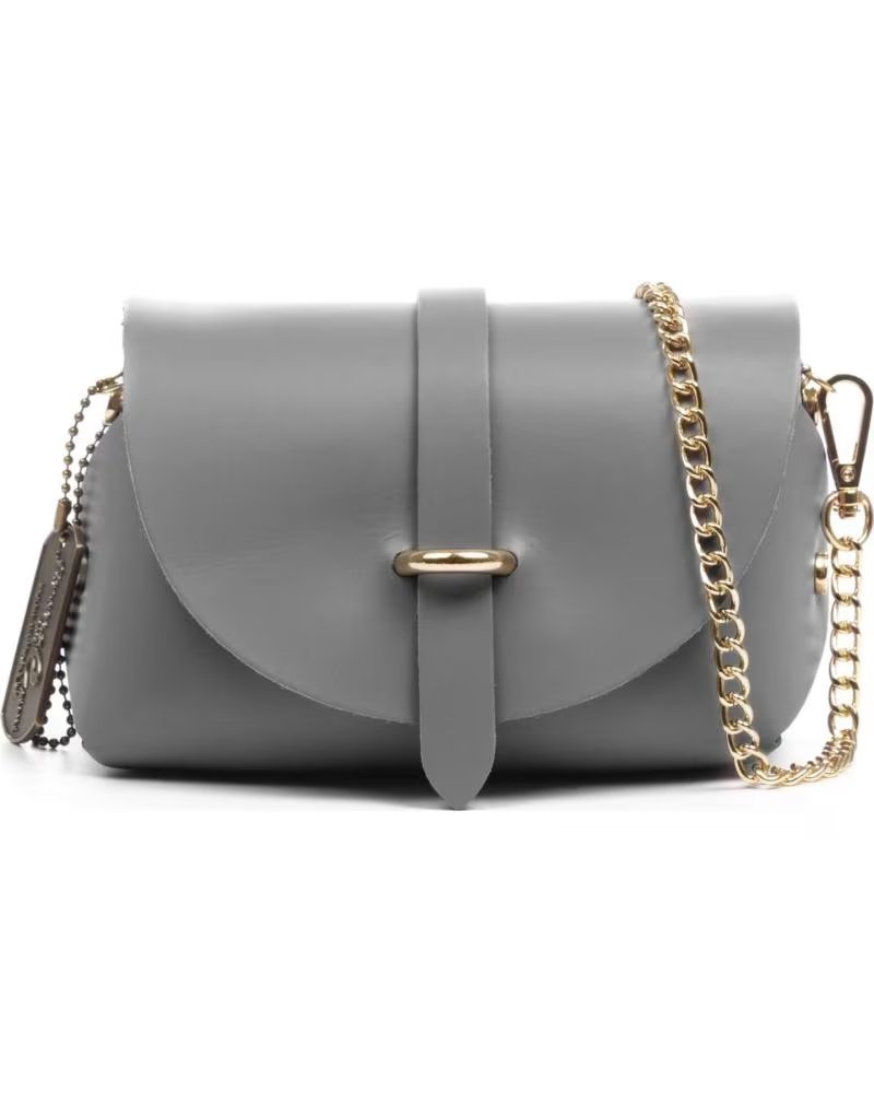 FIRENZE ARTEGIANI AURORA BOLSO BANDOLERA GRIS MEDIO