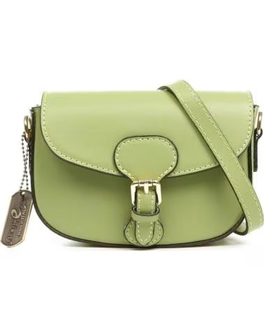 FIRENZE ARTEGIANI ANNONE BOLSO BANDOLERA VERDE MENTA