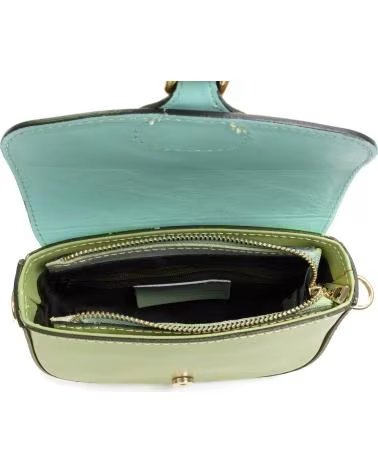FIRENZE ARTEGIANI ANNONE BOLSO BANDOLERA VERDE MENTA