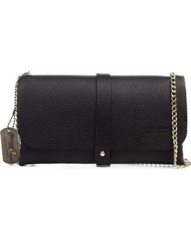 FIRENZE ARTEGIANI ARDEA BOLSO DE BANDOLERA NEGRO