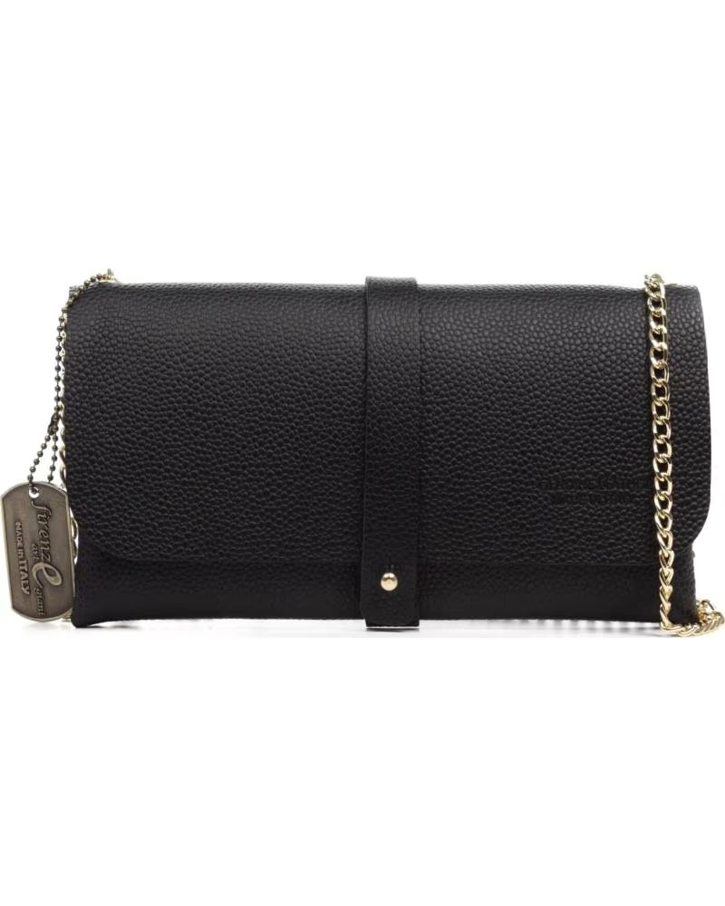 FIRENZE ARTEGIANI ARDEA BOLSO DE BANDOLERA NEGRO