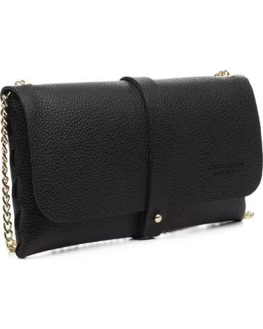 FIRENZE ARTEGIANI ARDEA BOLSO DE BANDOLERA NEGRO
