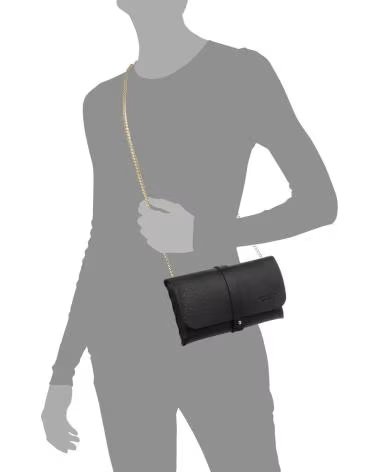FIRENZE ARTEGIANI ARDEA BOLSO DE BANDOLERA NEGRO