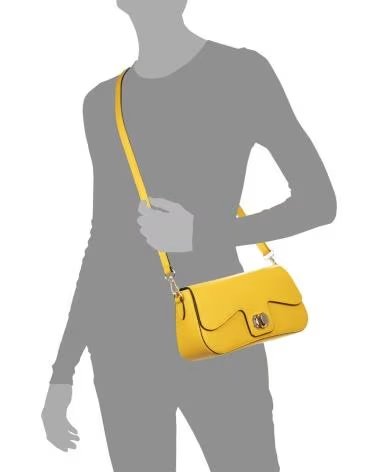 firenze artegiani Anzano bolso bandolera AMARILLO