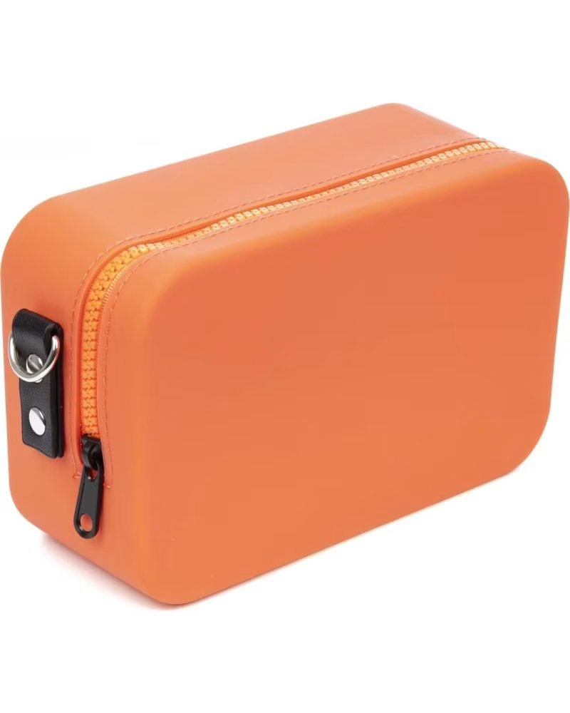 libelulla Cuerpo bolso bandolera rectangular de silicona NARANJA