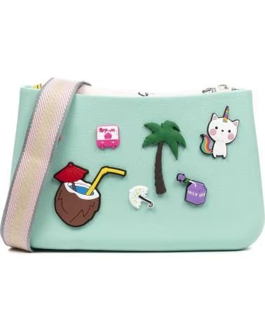 LIBELULLA VILLAREGGIA BOLSO BANDOLERA VERDE MENTA