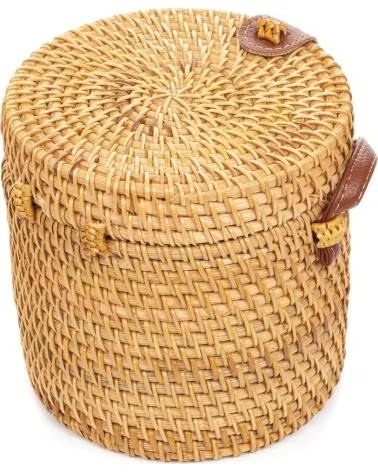 IRIA QUINTANA ZAGARISE BOLSO BANDOLERA DE RATAN BEIGE