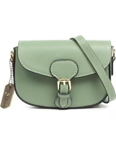 firenze artegiani Annone bolso bandolera VERDE MILITAR