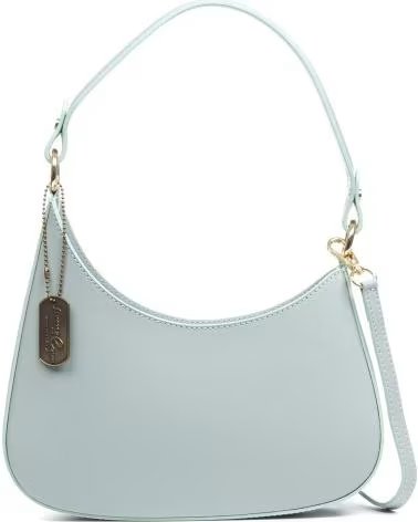 FIRENZE ARTEGIANI ANGOLO BOLSO BANDOLERA AZUL CLARO