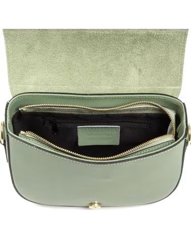 FIRENZE ARTEGIANI BOLSO BANDOLERA ANGHIARI VERDE MENTA