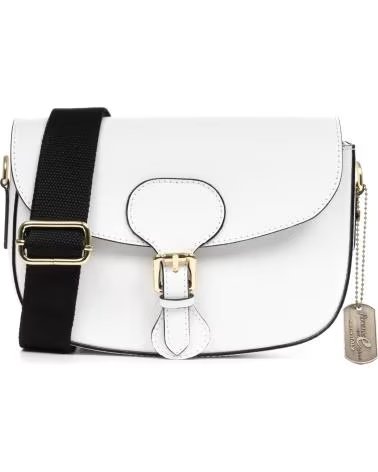 FIRENZE ARTEGIANI ANGHIARI BOLSO BANDOLERA BLANCO