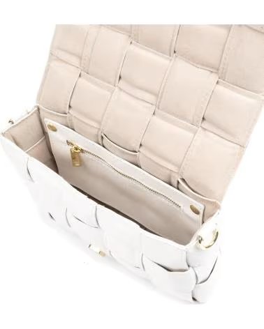 FIRENZE ARTEGIANI ANDRATE BOLSO BANDOLERA BLANCO