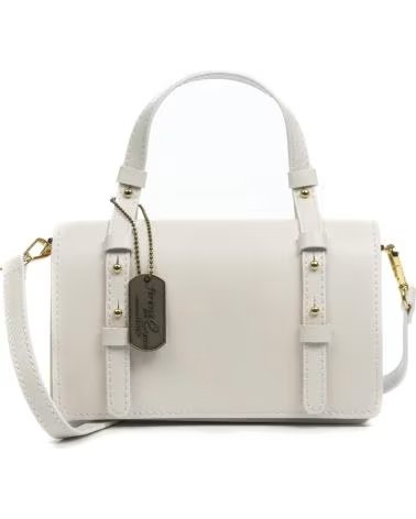 FIRENZE ARTEGIANI ANDRETTA BOLSO BANDOLERA BLANCO
