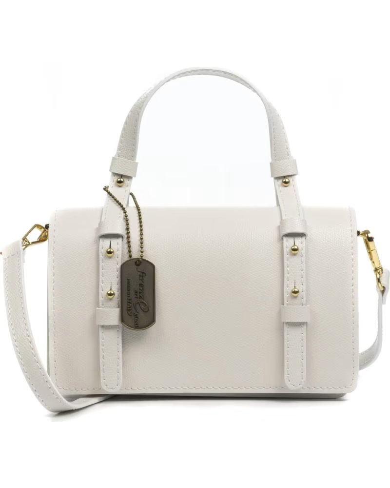 FIRENZE ARTEGIANI ANDRETTA BOLSO BANDOLERA BLANCO