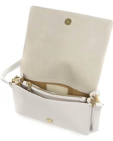 FIRENZE ARTEGIANI ANDRETTA BOLSO BANDOLERA BLANCO