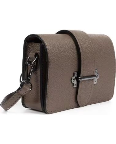 firenze artegiani Camelia Bolso bandolera TAUPE OSCURO