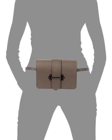 firenze artegiani Camelia Bolso bandolera TAUPE OSCURO