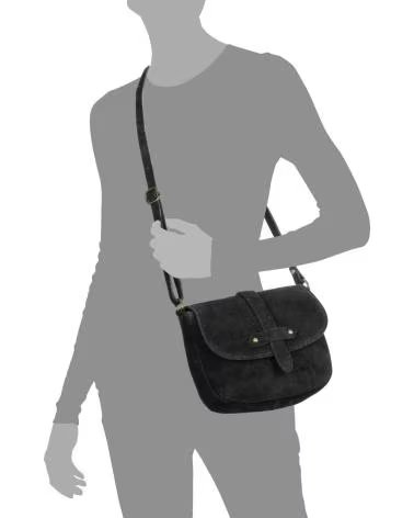 FIRENZE ARTEGIANI ALTAMURA BOLSO BANDOLERA NEGRO