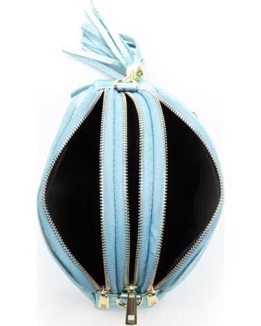 FIRENZE ARTEGIANI ALIMINUSA BOLSO BANDOLERA AGUAMARINA