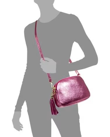 FIRENZE ARTEGIANI ALIMINUSA BOLSO BANDOLERA ROSA