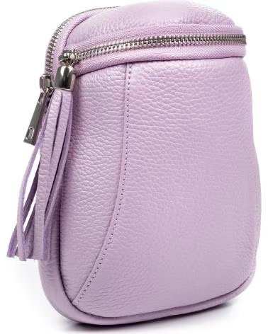 FIRENZE ARTEGIANI AGUGLIANO BOLSO BANDOLERA LILA