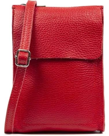 firenze artegiani Albaretto Bolso bandolera de ROJO