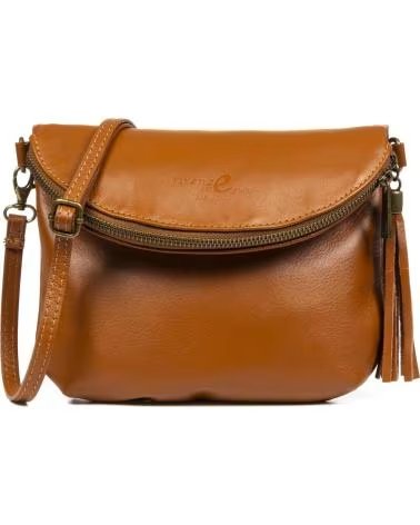 firenze artegiani Ancona Bolso bandolera CUERO