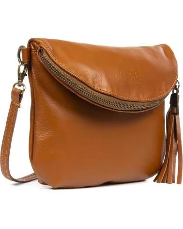 firenze artegiani Ancona Bolso bandolera CUERO