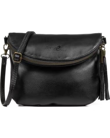 firenze artegiani Ancona Bolso bandolera NEGRO