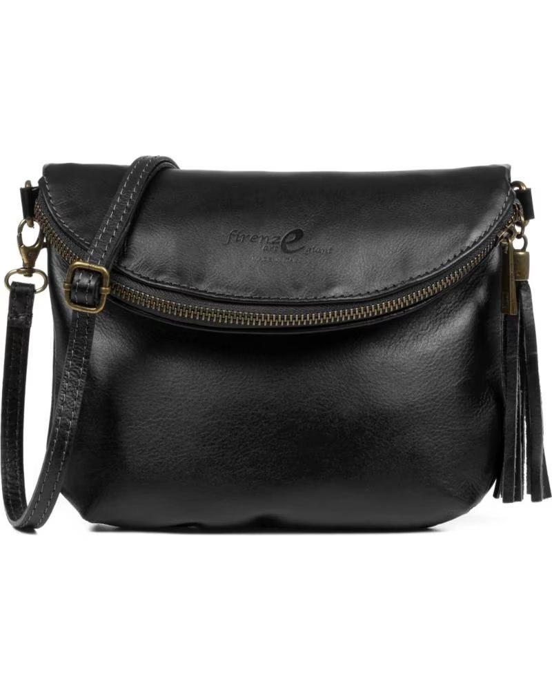 firenze artegiani Ancona Bolso bandolera NEGRO