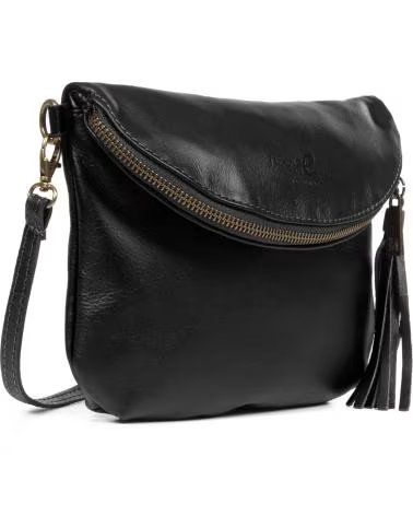 firenze artegiani Ancona Bolso bandolera NEGRO