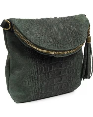 FIRENZE ARTEGIANI CAPOLIVERI BOLSO BANDOLERA VERDE OSCURO
