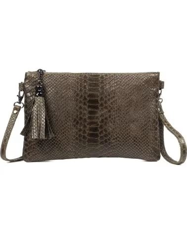 firenze artegiani Ermine Bolso bandolera VERDE OSCURO