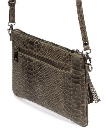 firenze artegiani Ermine Bolso bandolera VERDE OSCURO