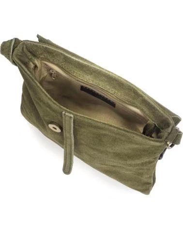FIRENZE ARTEGIANI ULFA BOLSO BANDOLERA VERDE OSCURO