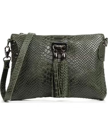 firenze artegiani Savina Bolso bandolera VERDE OSCURO