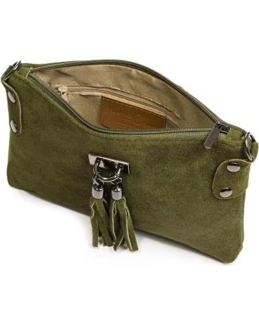 firenze artegiani Savina Bolso bandolera VERDE