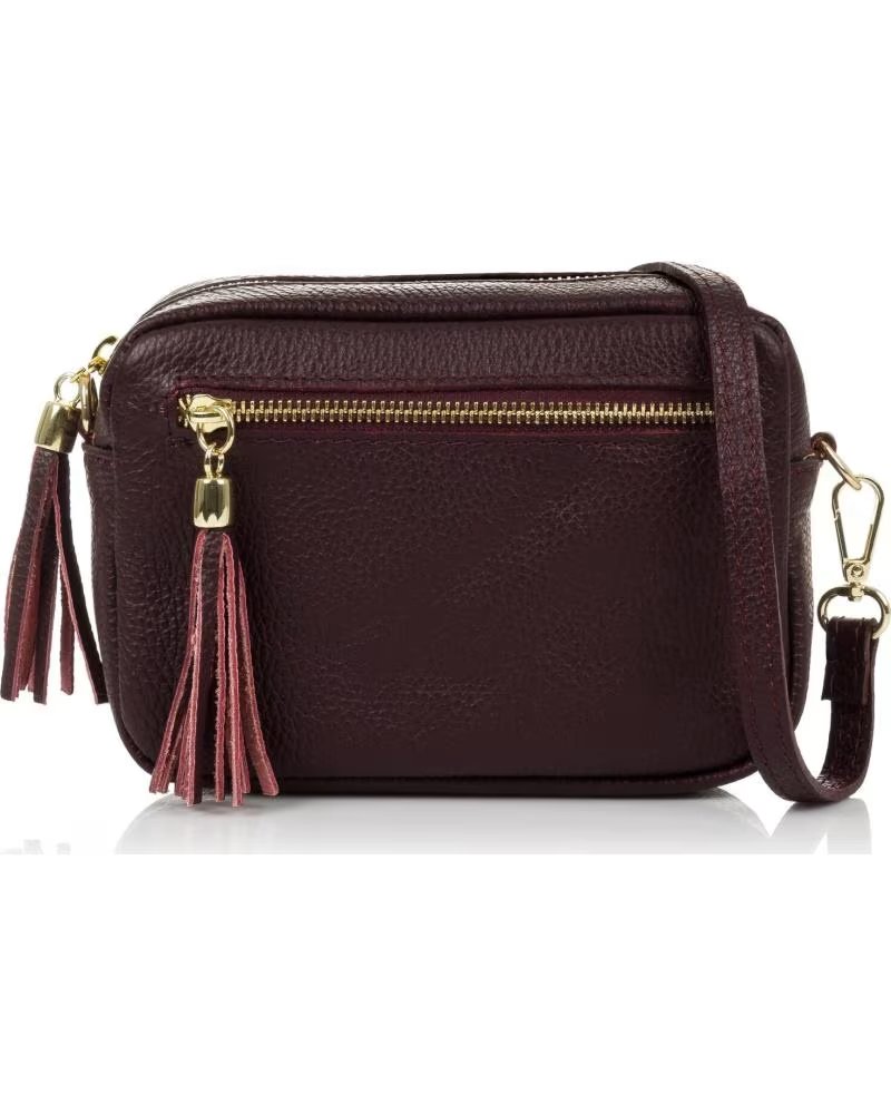 FIRENZE ARTEGIANI DELFINA BOLSO BANDOLERA BURDEOS