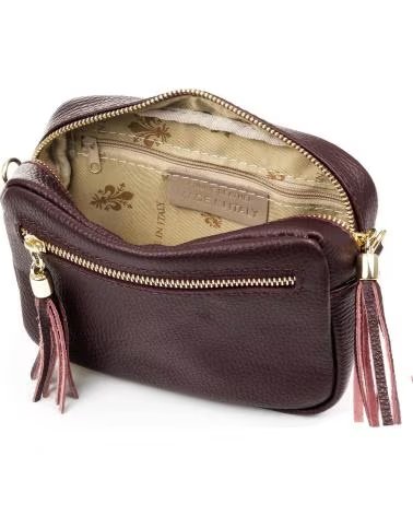 FIRENZE ARTEGIANI DELFINA BOLSO BANDOLERA BURDEOS