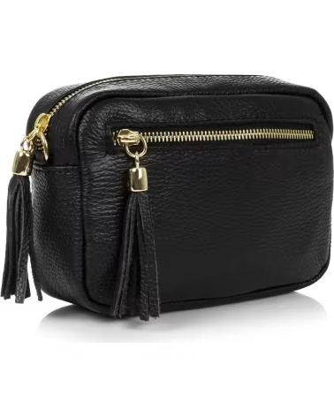 FIRENZE ARTEGIANI DELFINA BOLSO BANDOLERA NEGRO