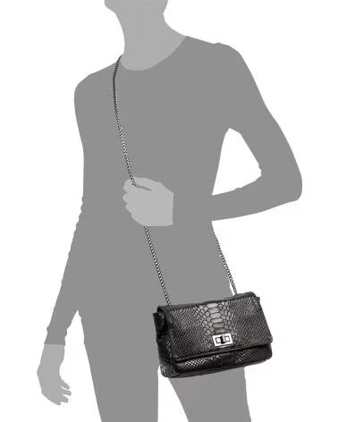 FIRENZE ARTEGIANI DALIDA BOLSO BANDOLERA NEGRO