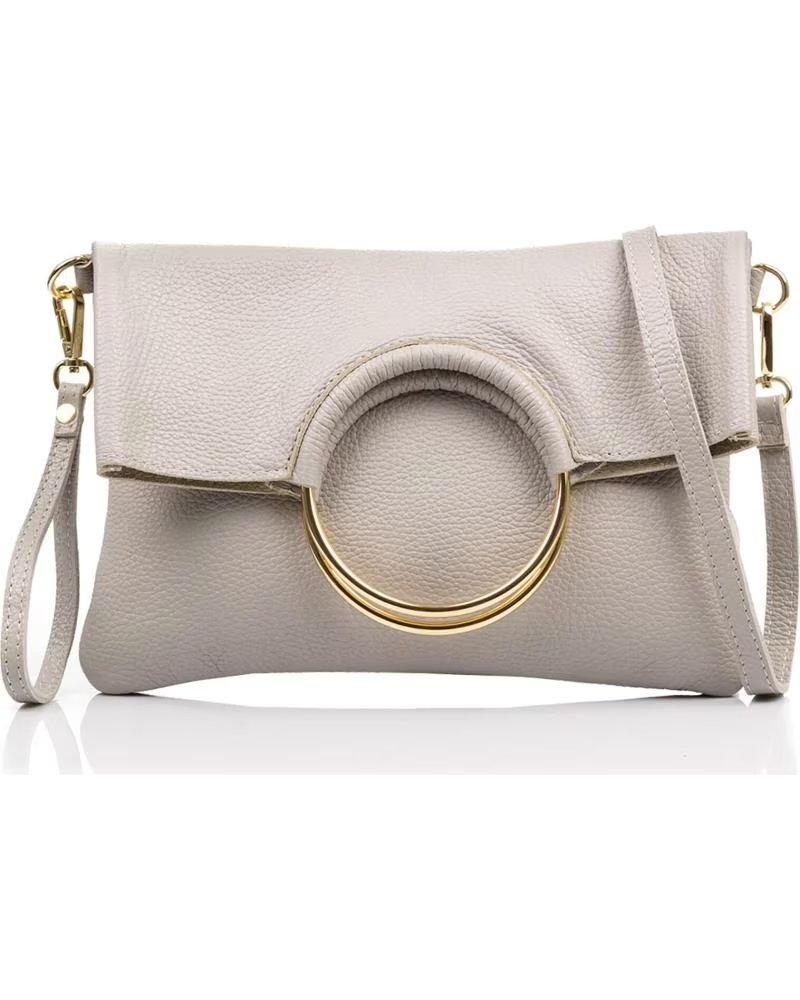 FIRENZE ARTEGIANI CORINNA BOLSO BANDOLERA GRIS CLARO