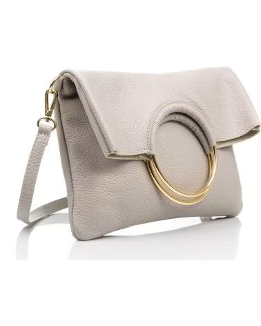 FIRENZE ARTEGIANI CORINNA BOLSO BANDOLERA GRIS CLARO