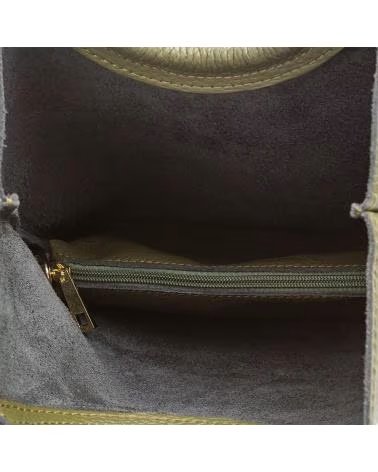 FIRENZE ARTEGIANI CORINNA BOLSO BANDOLERA VERDE MILITAR