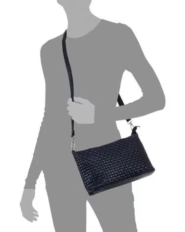 FIRENZE ARTEGIANI ZIA BOLSO BANDOLERA AZUL OSCURO