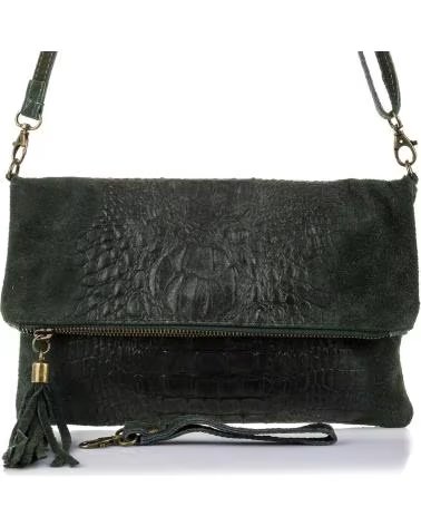 FIRENZE ARTEGIANI MANTOVA BOLSO BANDOLERA VERDE OSCURO