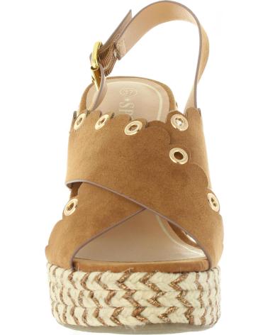 Zapatos de cuña für Damen URBAN 391013-B6600 NATURAL