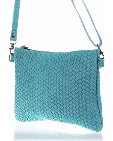FIRENZE ARTEGIANI OLEGGIO BOLSO BANDOLERA TURQUESA