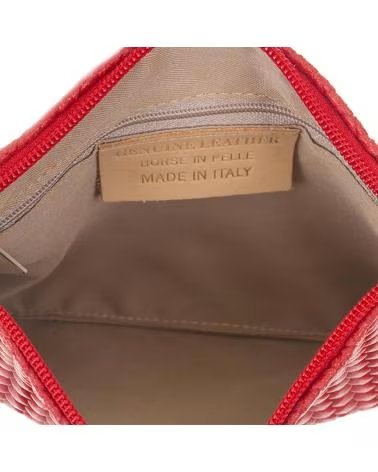 FIRENZE ARTEGIANI OLEGGIO BOLSO BANDOLERA ROJO